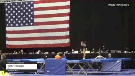 Kaitlyn Holsapple - Individual Trampoline, OXT - 2021 USA Gymnastics Championships