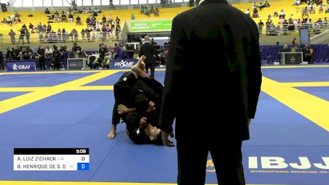 ARTHUR LUIZ ZICHACK vs BRUNO HENRIQUE DE S. DA SILVA 2024 Brasileiro Jiu-Jitsu IBJJF