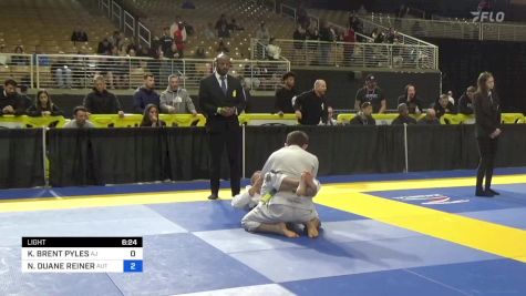 KAGE BRENT PYLES vs NICHOLAS DUANE REINER 2024 Pan Jiu Jitsu IBJJF Championship