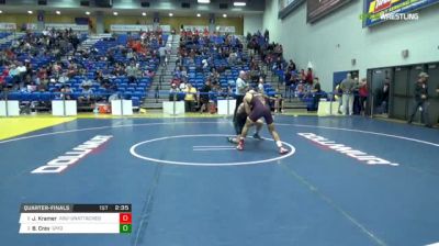 125 lbs Quarterfinal - Josh Kramer, Arizona St-Unattached vs Brandon Cray, University Of Maryland