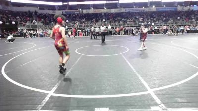 100 lbs Final - Matthew Smith, Benton Jr. Wrestling vs Louie Baxton, Bulls