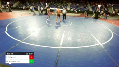 215 lbs Round Of 64 - Tristan Crimmins-De Araujo, Holliston vs Max Holloway, Agawam