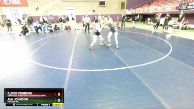 130 lbs Cons. Round 4 - Ava Johnson, Mayhem WC vs Alexis Pehrson, Nebraska Wrestling Training Center