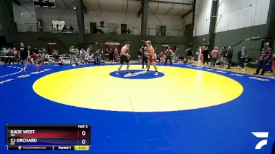 285 lbs Champ. Round 1 - Kade West, WA vs Cj Orchard, OR