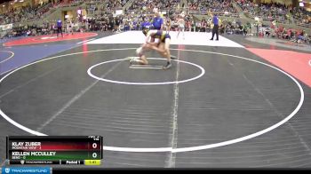 115 lbs Quarterfinals (8 Team) - Klay Zuber, Mountain View vs Kellen Mcculley, Bend
