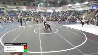 109 lbs Consi Of 8 #1 - Hayden Skeen, Team Grand Valley Elite vs Ryland Huppenthal, Brighton Wrestling Club