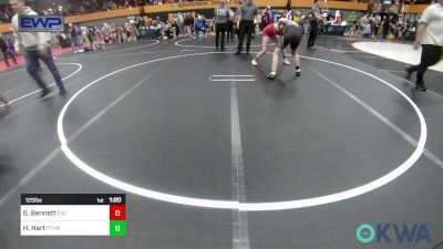 125 lbs Rr Rnd 2 - Giuliana Bennett, Elgin Wrestling vs Hannah Hart, Perkins