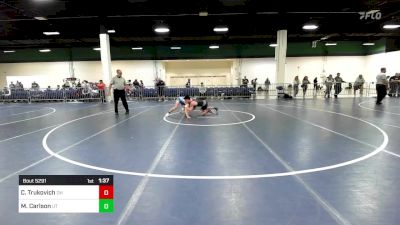 120 lbs Consi Of 32 #2 - Carter Trukovich, OH vs Mason Carlson, UT