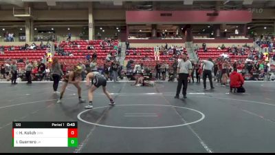 120 lbs Cons. Round 2 - Hank Kolich, SlyFox Wrestling Academy vs Isaac Guerrero, Juic3 Acad3my