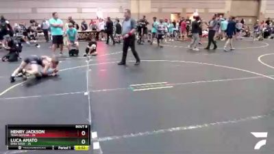 101 lbs Semis & 1st Wrestleback (8 Team) - Henry Jackson, Team Gotcha vs Luca Amato, Ohio Gold