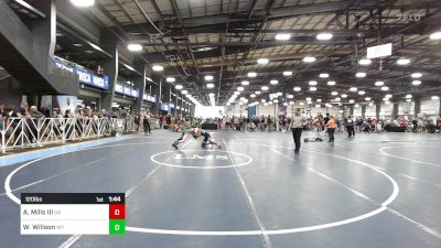 120 lbs Round Of 64 - Antonio Mills III, GA vs Wylee Willson, WY