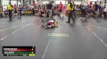 53 lbs Round 4 (6 Team) - Oliver Umlauf, Untouchables Purple vs Tino Acuna, Stallers Elite