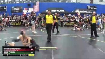 56 lbs Round 1 (6 Team) - Cole Trickel, Olympia vs Axton Wittenburg, Untouchables Purple