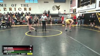 190 lbs Round 5 - Tate White, Nashua-Plainfield vs Jake Schoer, Wapsie Valley