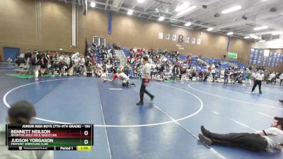 150 lbs 3rd Place Match - Judson Yorgason, Fremont Wrestling Club vs Bennett Neilson, Riverton Wolf Pack Wrestling