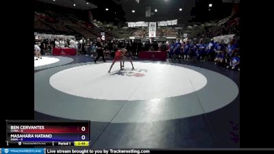 100 lbs Round 1 (16 Team) - Ben Cervantes, CVWA vs Masahara Hatano, SAWA