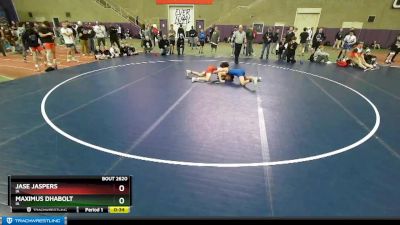 132 lbs Cons. Semi - Jase Jaspers, IA vs Maximus Dhabolt, IA