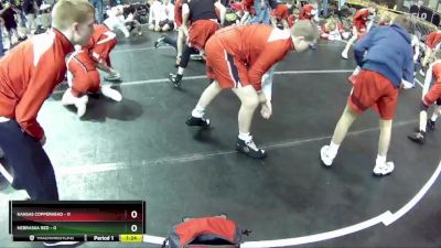 50 lbs Round 1 (6 Team) - Bowe Klema, Kansas Copperhead vs Kyan Keys, Nebraska Red