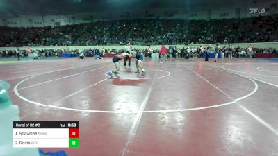 150 lbs Consi Of 32 #2 - Jaxon Shawnee, Shawnee Middle School vs Griffin Goins, Bixby