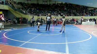 84 lbs Round Of 64 - Bridge Tidwell, Bristow vs Keaton Chernisky, Broken Arrow