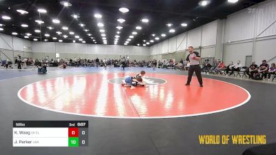 60 lbs Final - Kroy Wolfe, Oklahoma Elite 12U vs Richie Flores Jr., LWA 12U