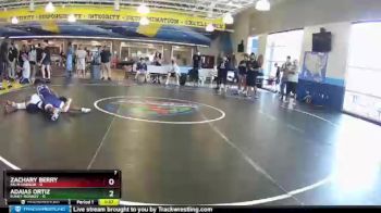 106 lbs Quarters & Wb (16 Team) - Adaias Ortiz, Funky Monkey vs Zachary Berry, Palm Harbor
