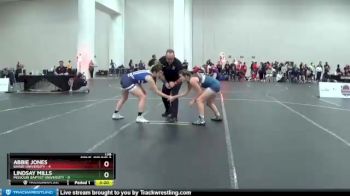 136 lbs 2nd Wrestleback (16 Team) - Abbie Jones, Baker University vs Lindsay Mills, Missouri Baptist University