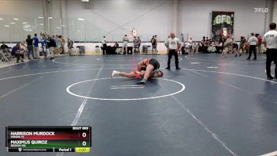 125 lbs Cons. Round 6 - Harrison Murdock, Minion TC vs Maximus Quiroz, Region WA