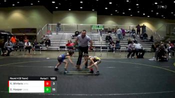 56 lbs Round 4 (6 Team) - Gavin Hooper, Contenders WA Blue vs Kellan Winters, ARES Red