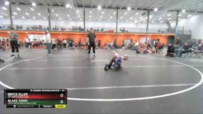 61 lbs Round 2 - Bryce Eller, Jet Wrestling Club vs Blake Dann, Team Bear Wrestling Club