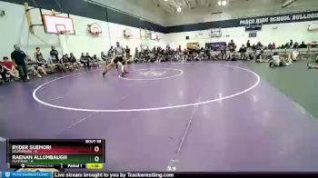 132 lbs Placement Matches (32 Team) - Ryder Suemori, Ellensburg vs Raenan Allumbaugh, Flathead