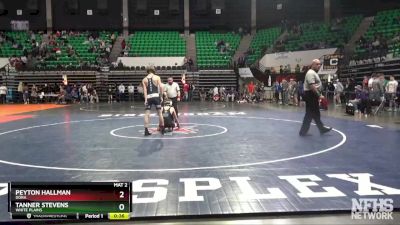 126 lbs Cons. Round 3 - Tanner Stevens, White Plains vs Peyton Hallman, Dora