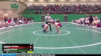 120 lbs Quarterfinals (8 Team) - Zachary Stearns, Archer vs Hudson Fiddler, Mill Creek