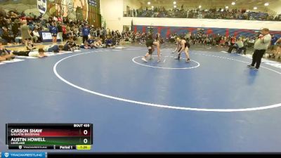 152 lbs Cons. Round 5 - Austin Howell, Lakeland vs Carson Shaw, Gallatin (Bozeman)