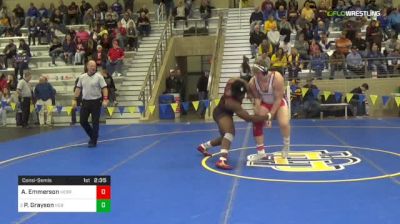 285 lbs Consolation - Austin Emmerson, Nebraska-Unattached vs Patrick Grayson, Nebraska