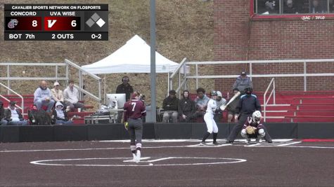 Replay: Concord vs UVA Wise - DH | Feb 11 @ 1 PM