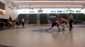 125 lbs match Shane Young West Virginia vs. Billy Chamberlain Sacred Heart