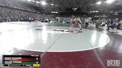 3A 190 lbs Cons. Round 2 - Holden Strande, Arlington vs Donny Faulkner, Marysville Pilchuck