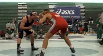 197 lbs match Cameron Gallaher West Virginia vs. Seth Politi Sacred Heart