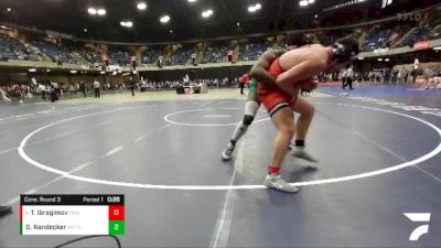 190 lbs Cons. Round 3 - Tafik Ibragimov, Naperville North vs David Randecker, Woodstock North