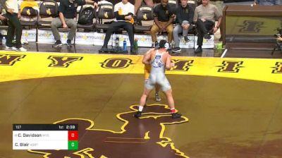 197 lbs Cale Davidson, Wyoming vs Chasen Blair, North Carolina