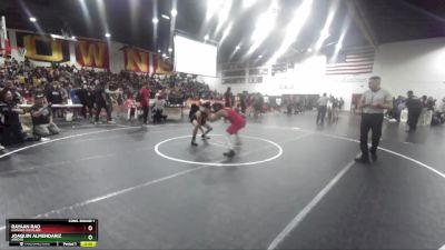 138 lbs Cons. Round 1 - Rayaan Rao, Harvard Westlake vs Joaquin Almendariz, Arroyo