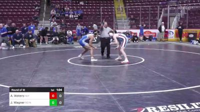 172 lbs Round Of 16 - Adam Waters, Faith Christian Acad vs Jalen Wagner, Reynolds