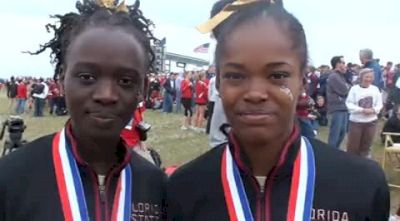 Pilar McShine & Pasca Cheruiyot 9th & 17th FSU after 2010 NCAA XC Champs