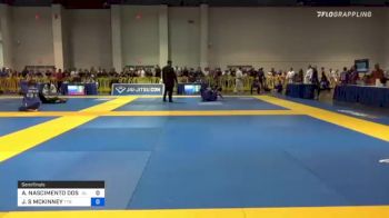 ANDRE NASCIMENTO DOS SANTOS vs JOSHUA S MCKINNEY 2021 American National IBJJF Jiu-Jitsu Championship
