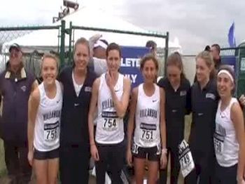 Villanova women after 2010 NCAA XC Champioships