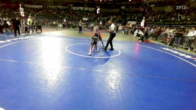 65 lbs Quarterfinal - Rosie Baldanza, Cordoba Trained vs Laila Hanuschik, Power Half Wrestling Academy