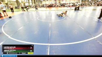 72 lbs Rd# 6- 9:00am Saturday Final Pool - Jacob Naylor, Maryland Gold vs Abram McCall, Team Michigan