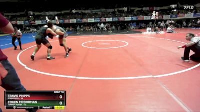 190 lbs Semis & Wb (16 Team) - Cohen McDorman, Turner Ashby vs Travis Phipps, Poquoson