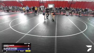 138 lbs Cons. Round 2 - Joseph Baker, Wisconsin vs Blakelee Bastien, Askren Wrestling Academy